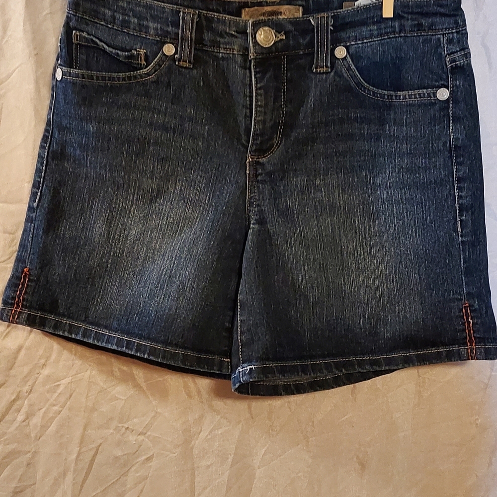 Nine West Dark Blue Jean Shorts
